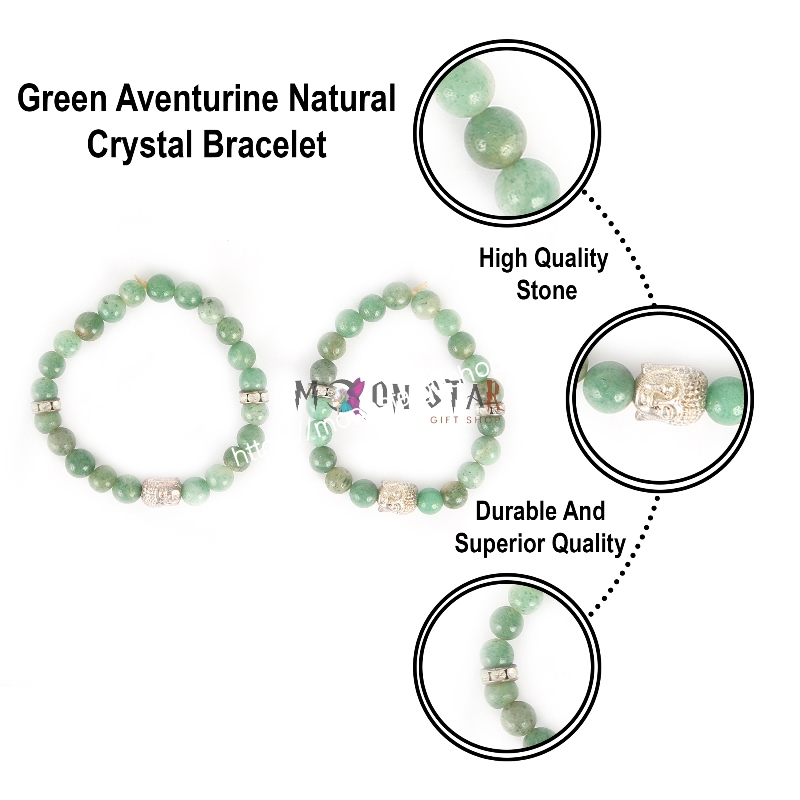 Green Aventurine Healing Crystal Bracelet