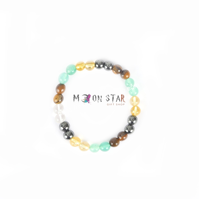 Multicolor Healing Crystal Bracelet